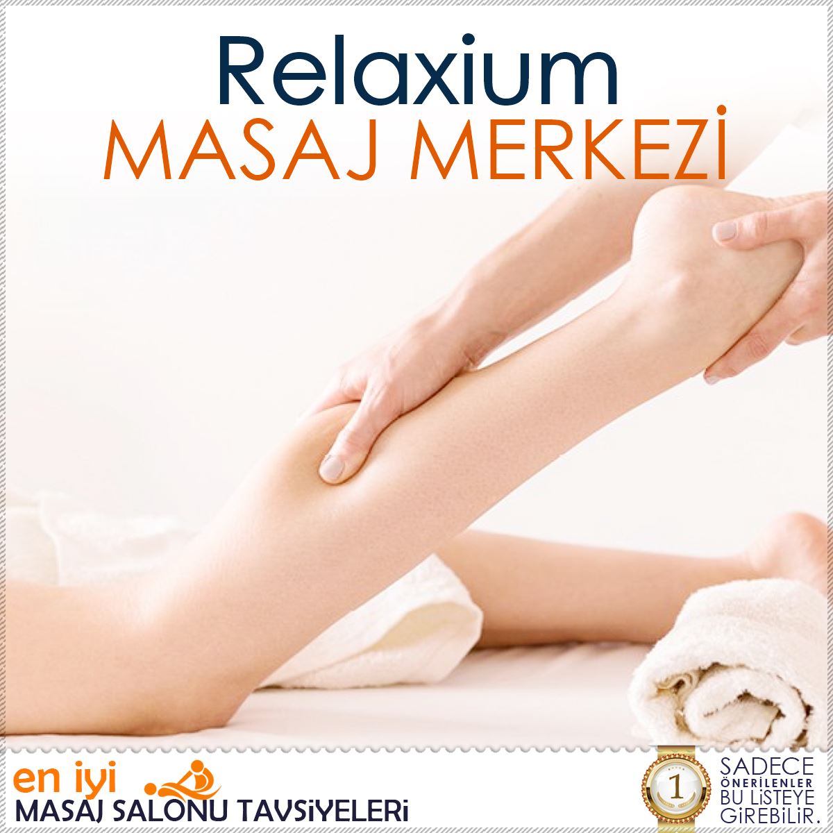 Relaxium Masaj Merkezi logo