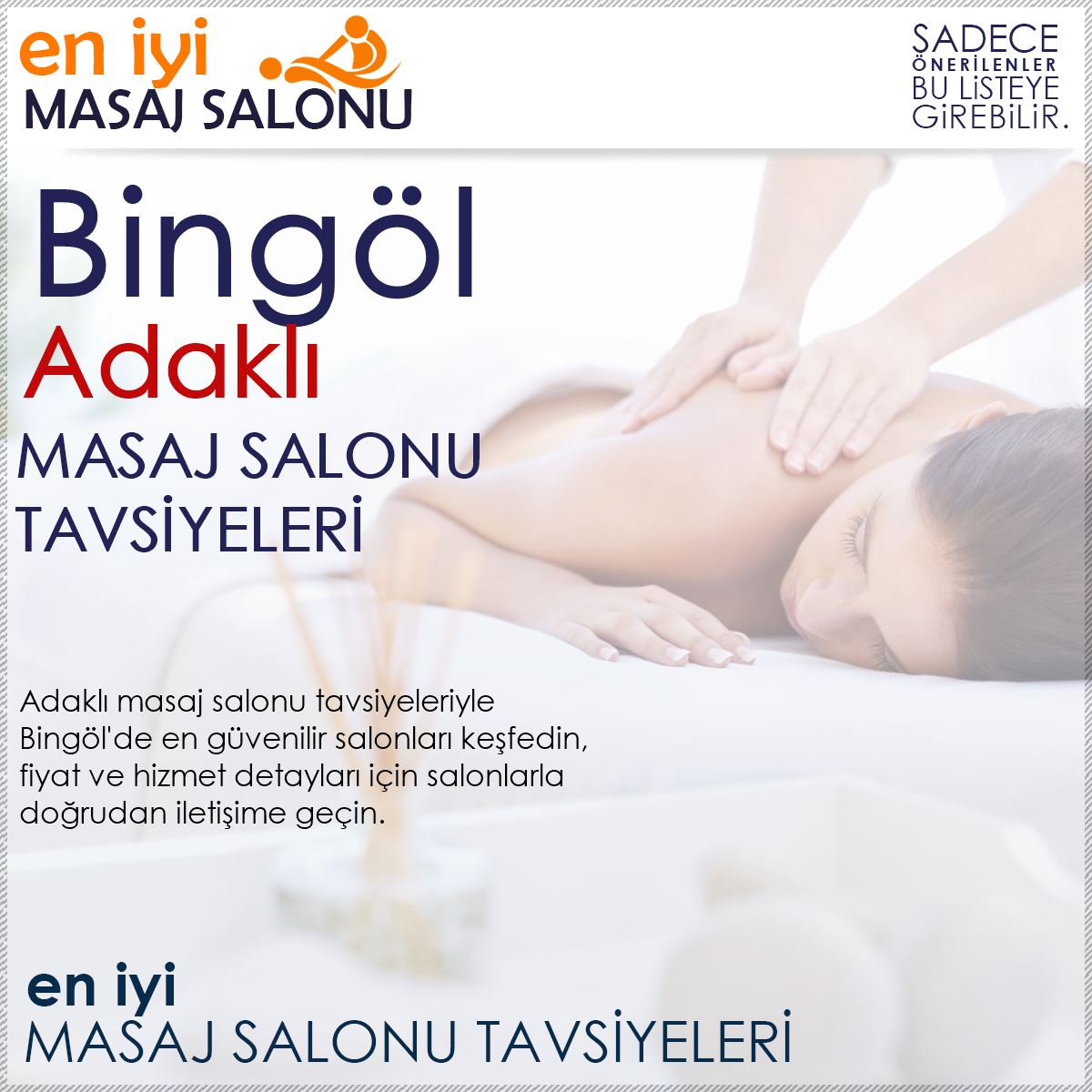Adaklı Masaj Salonu Tavsiyeleri