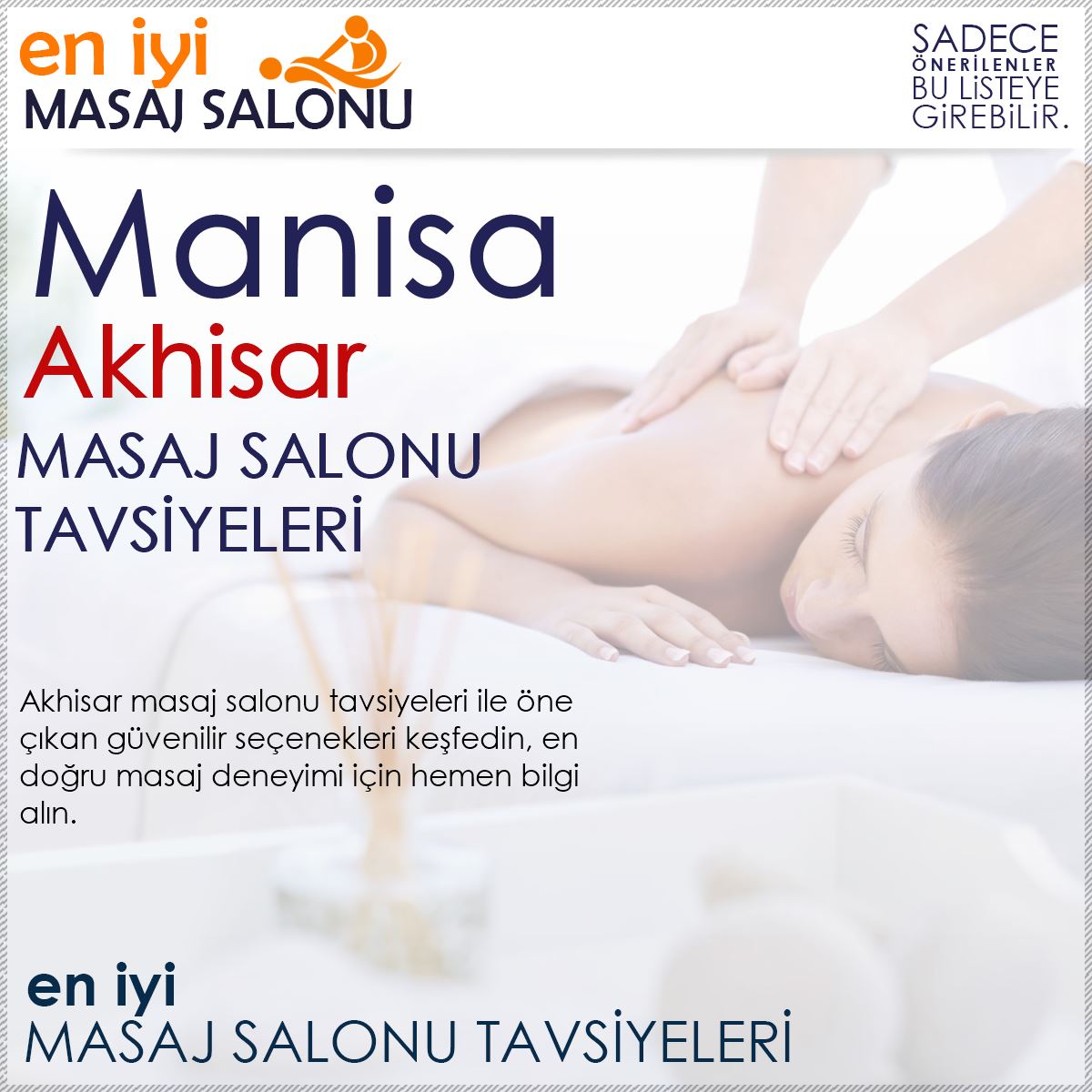Akhisar Masaj Salonu Tavsiyeleri