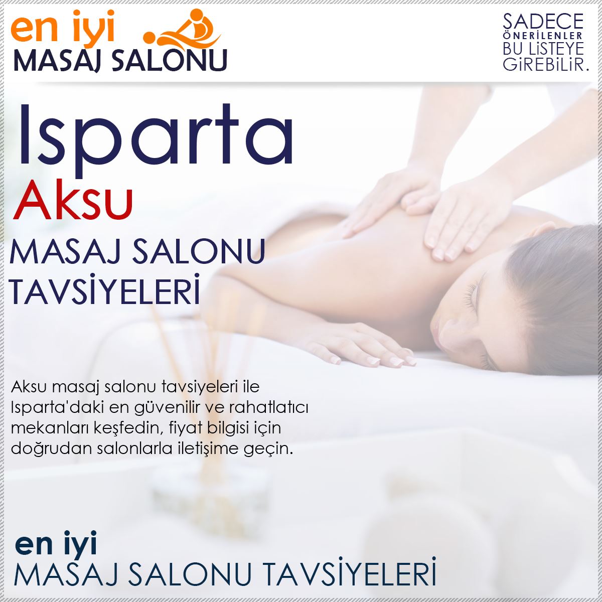 Aksu Masaj Salonu Tavsiyeleri