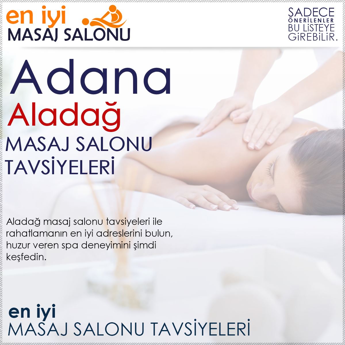 Aladağ Masaj Salonu Tavsiyeleri