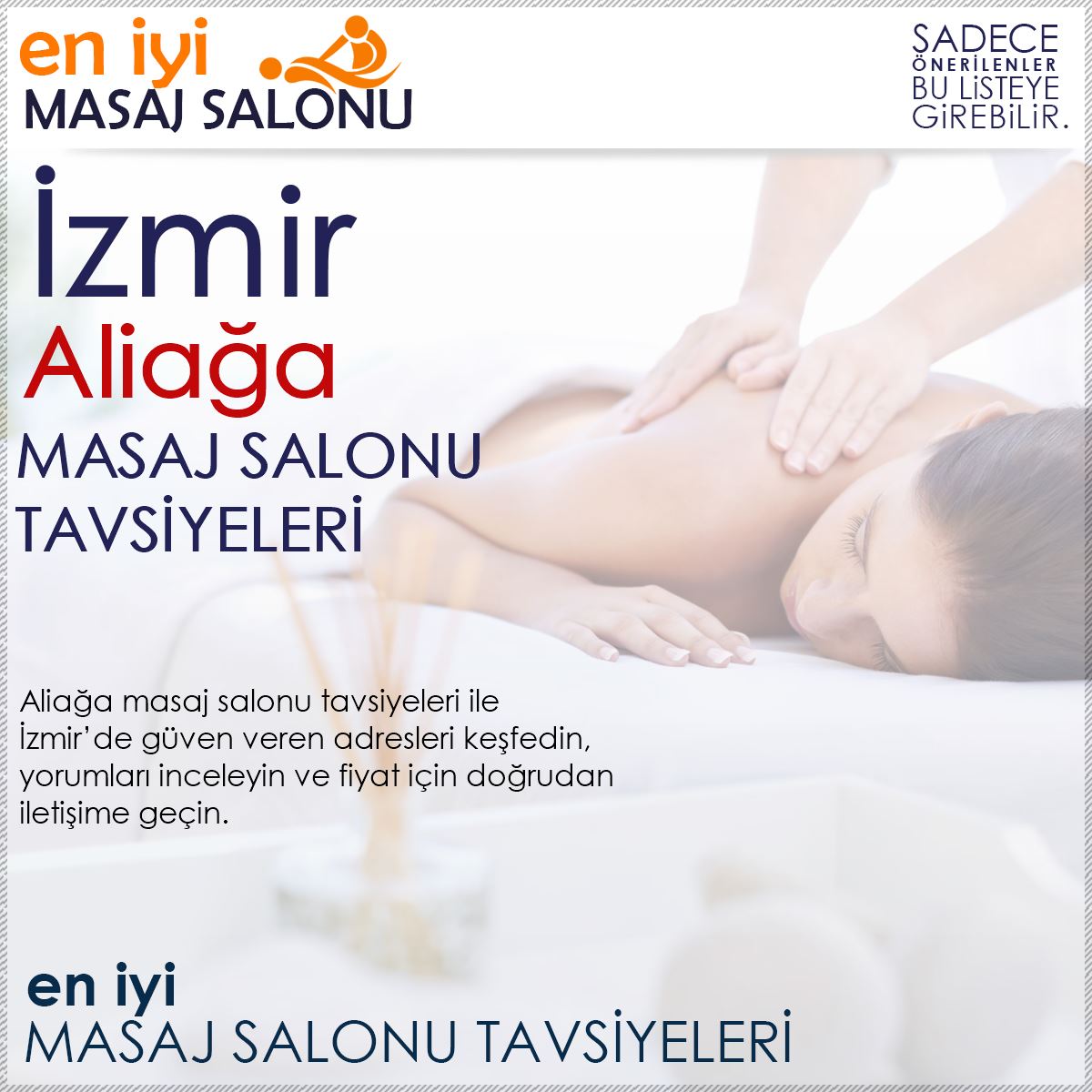 Aliağa Masaj Salonu Tavsiyeleri