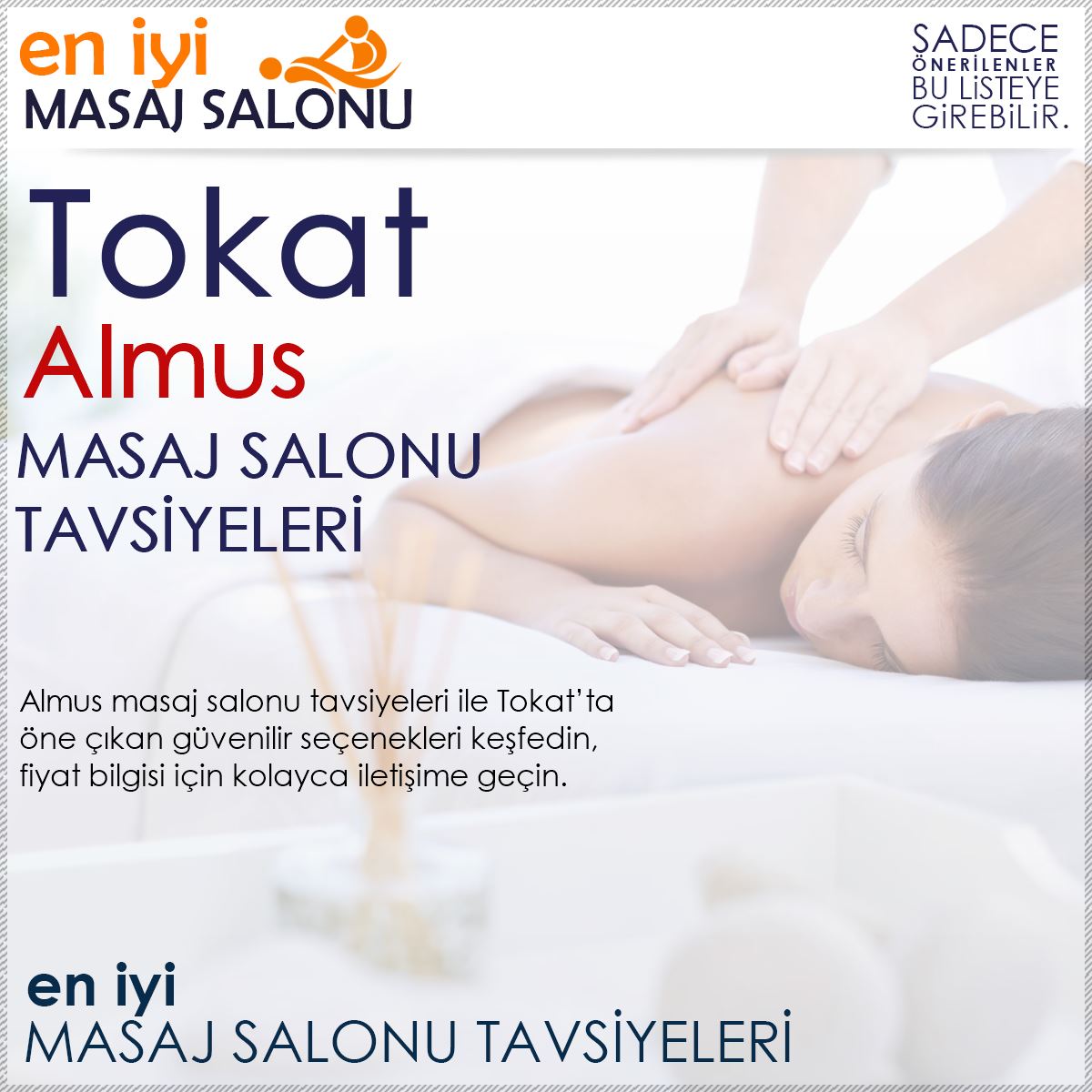 Almus Masaj Salonu Tavsiyeleri
