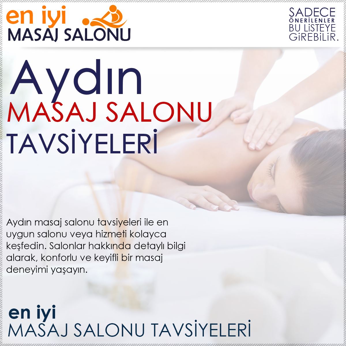 Aydın Masaj Salonu Tavsiyeleri