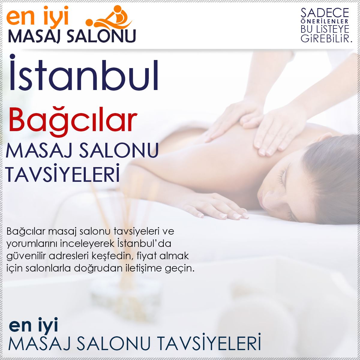 Bağcılar Masaj Salonu Tavsiyeleri