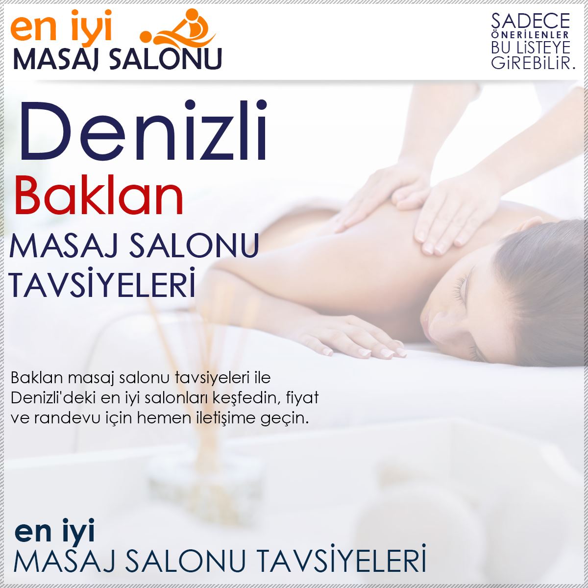Baklan Masaj Salonu Tavsiyeleri