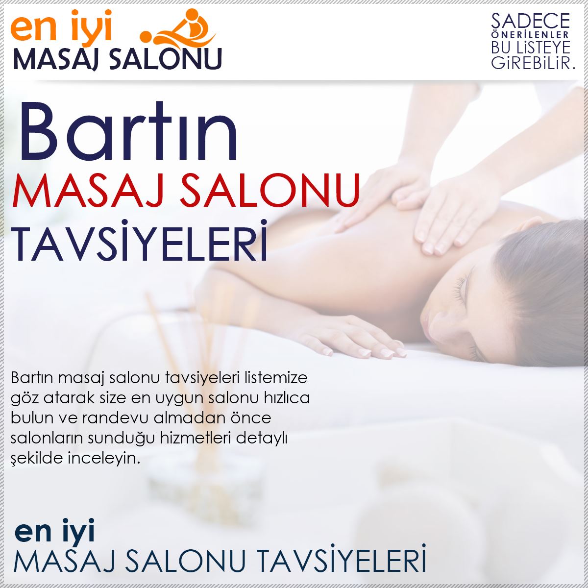 Bartın Masaj Salonu Tavsiyeleri