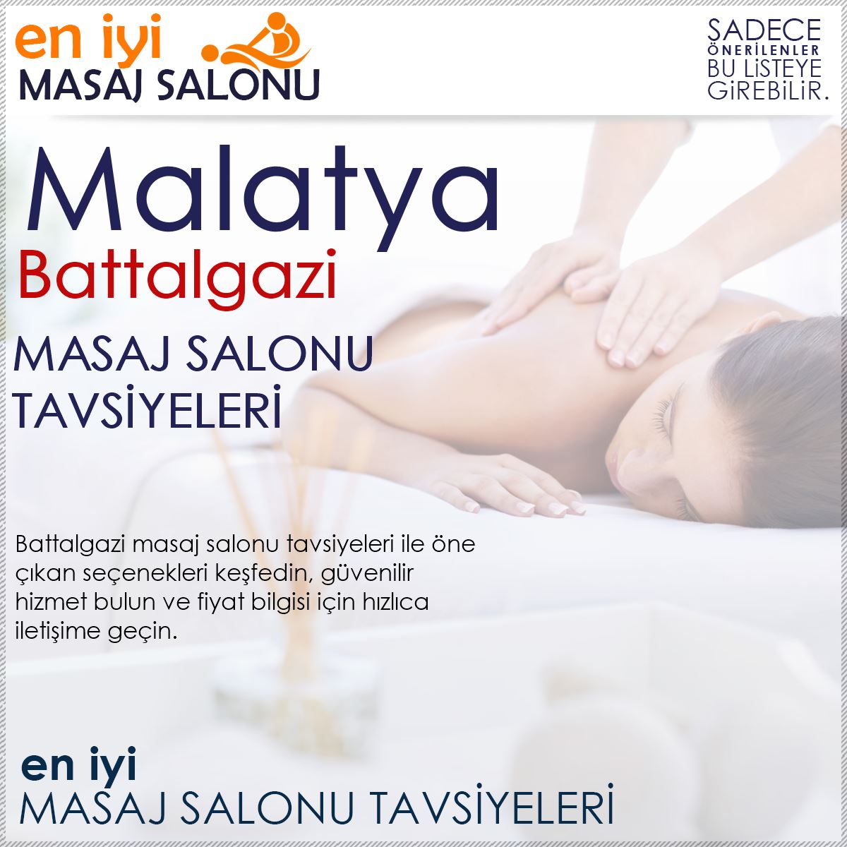Battalgazi Masaj Salonu Tavsiyeleri