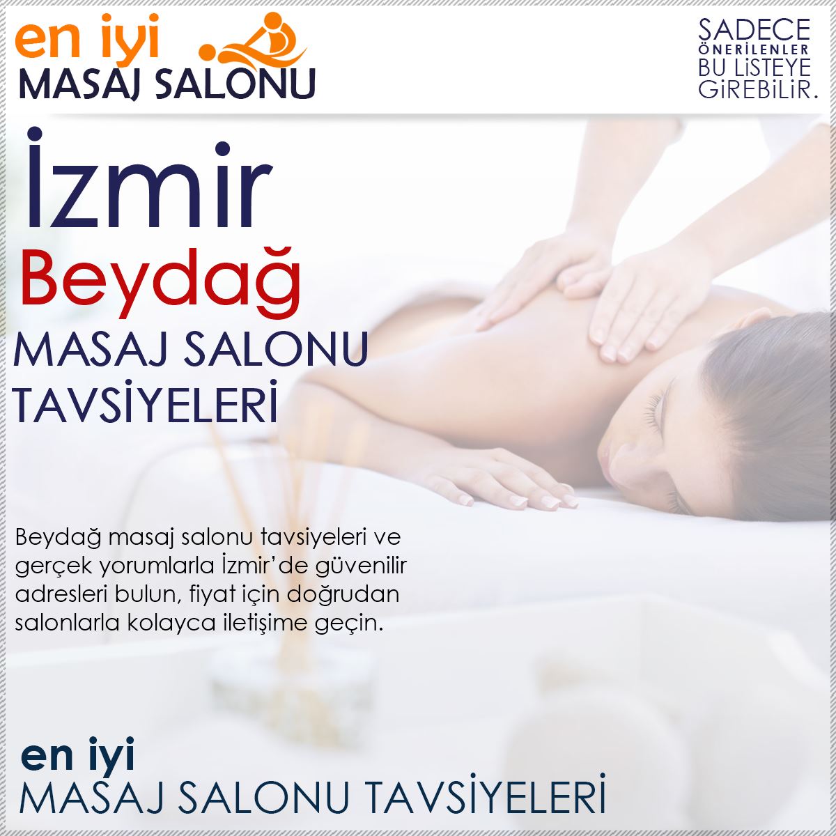 Beydağ Masaj Salonu Tavsiyeleri