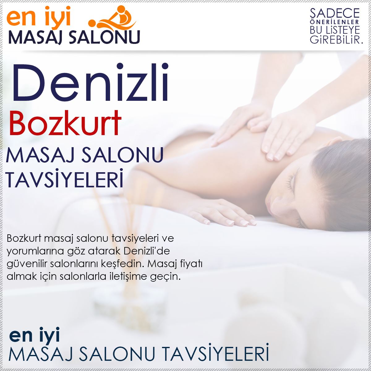 Bozkurt Masaj Salonu Tavsiyeleri
