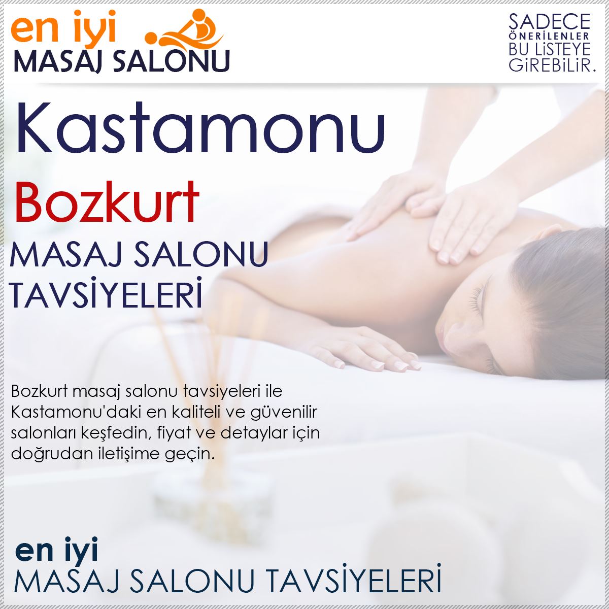 Bozkurt Masaj Salonu Tavsiyeleri