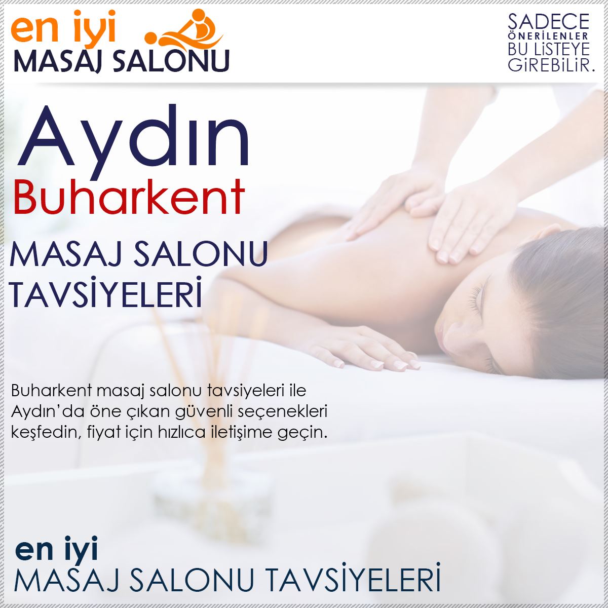 Buharkent Masaj Salonu Tavsiyeleri