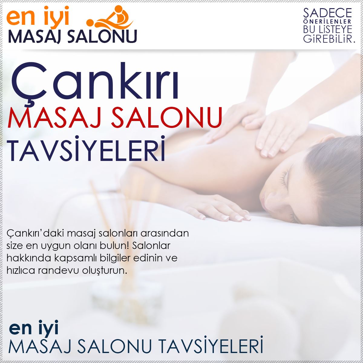 Çankırı Masaj Salonu Tavsiyeleri