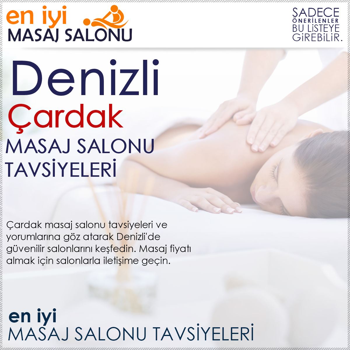 Çardak Masaj Salonu Tavsiyeleri