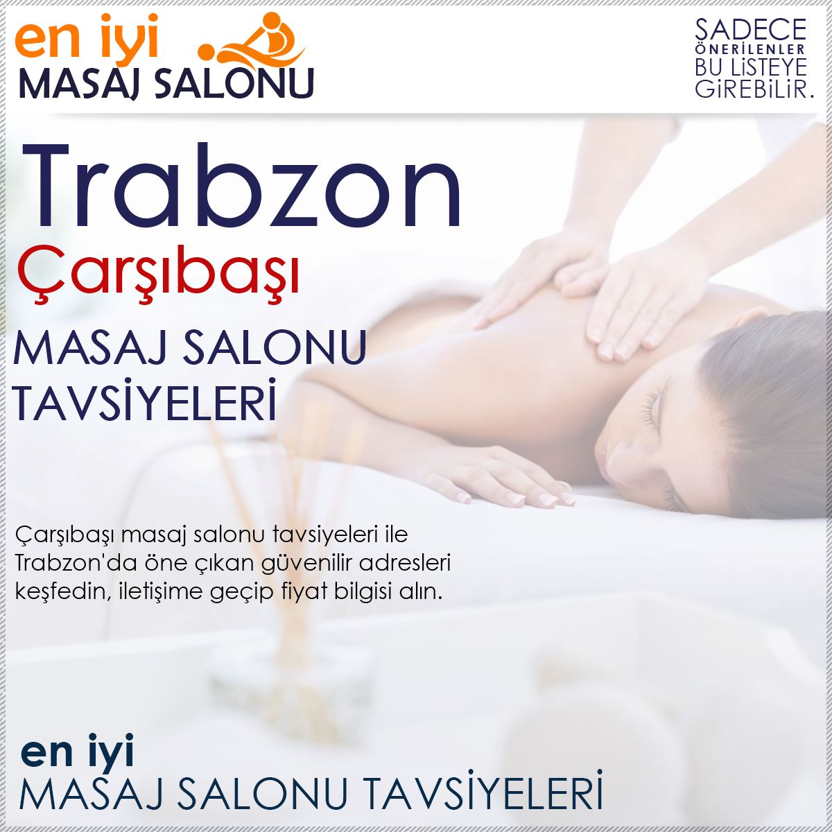 Çarşıbaşı Masaj Salonu Tavsiyeleri