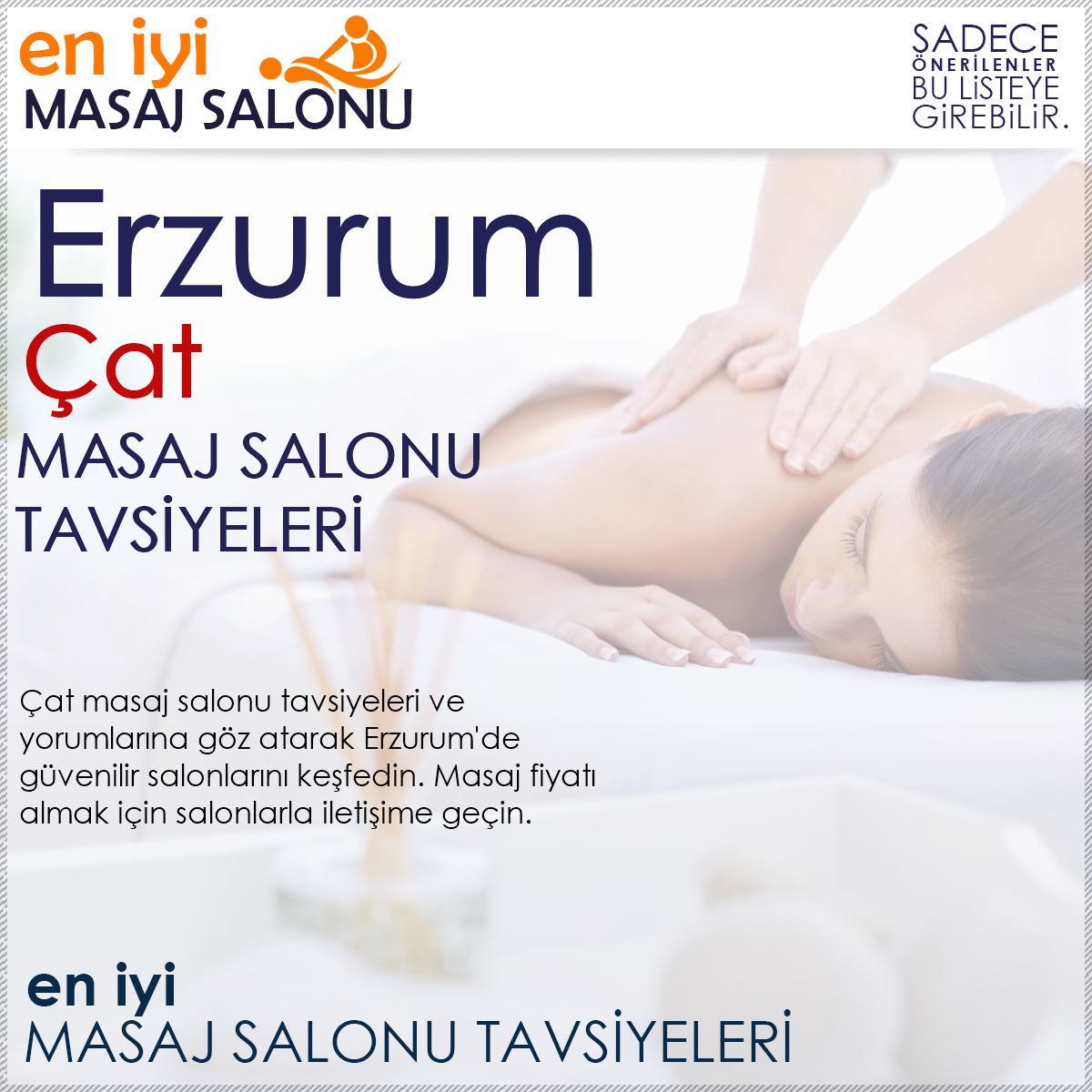Çat Masaj Salonu Tavsiyeleri