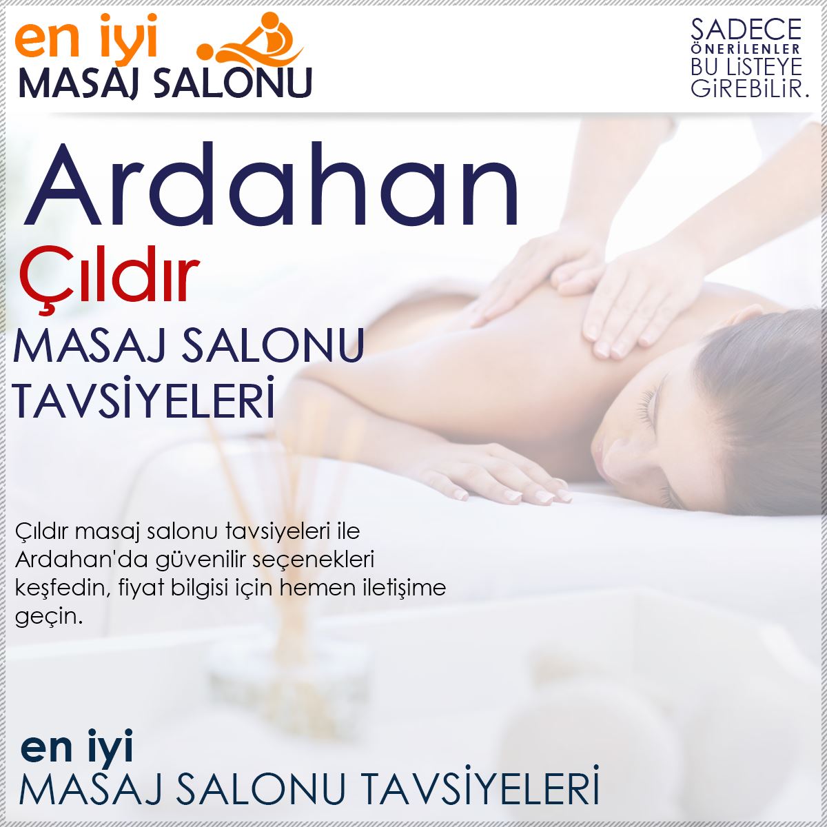 Çıldır Masaj Salonu Tavsiyeleri