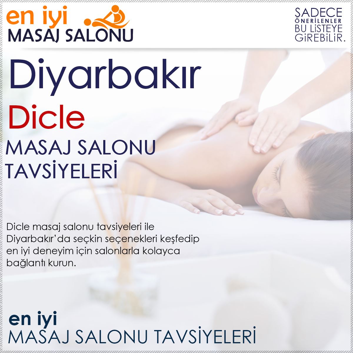 Dicle Masaj Salonu Tavsiyeleri