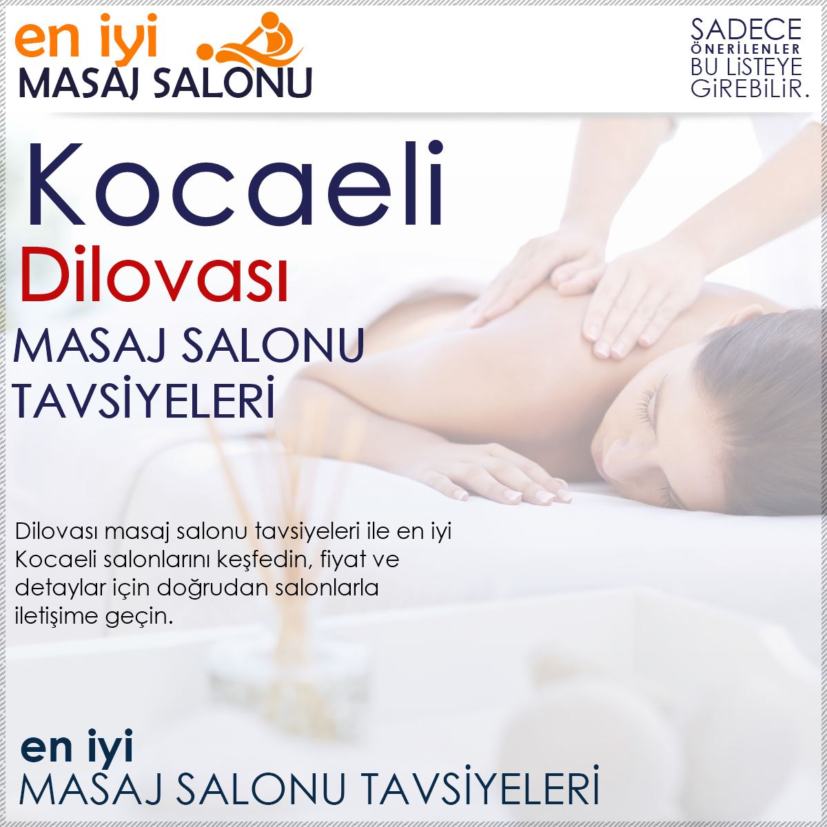 Dilovası Masaj Salonu Tavsiyeleri