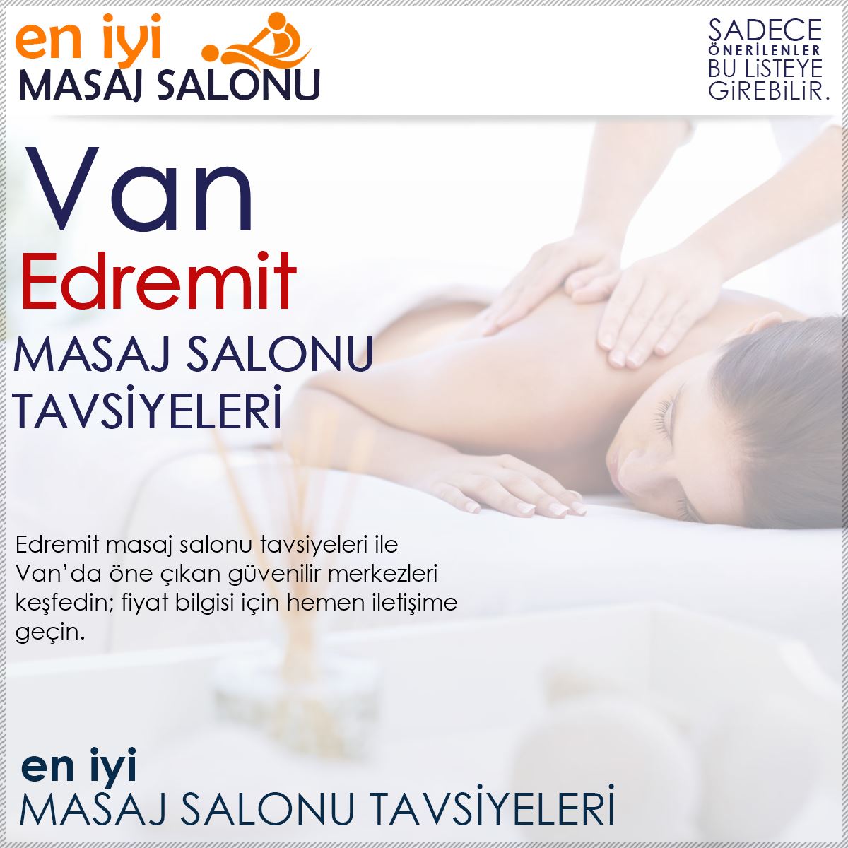 Edremit Masaj Salonu Tavsiyeleri