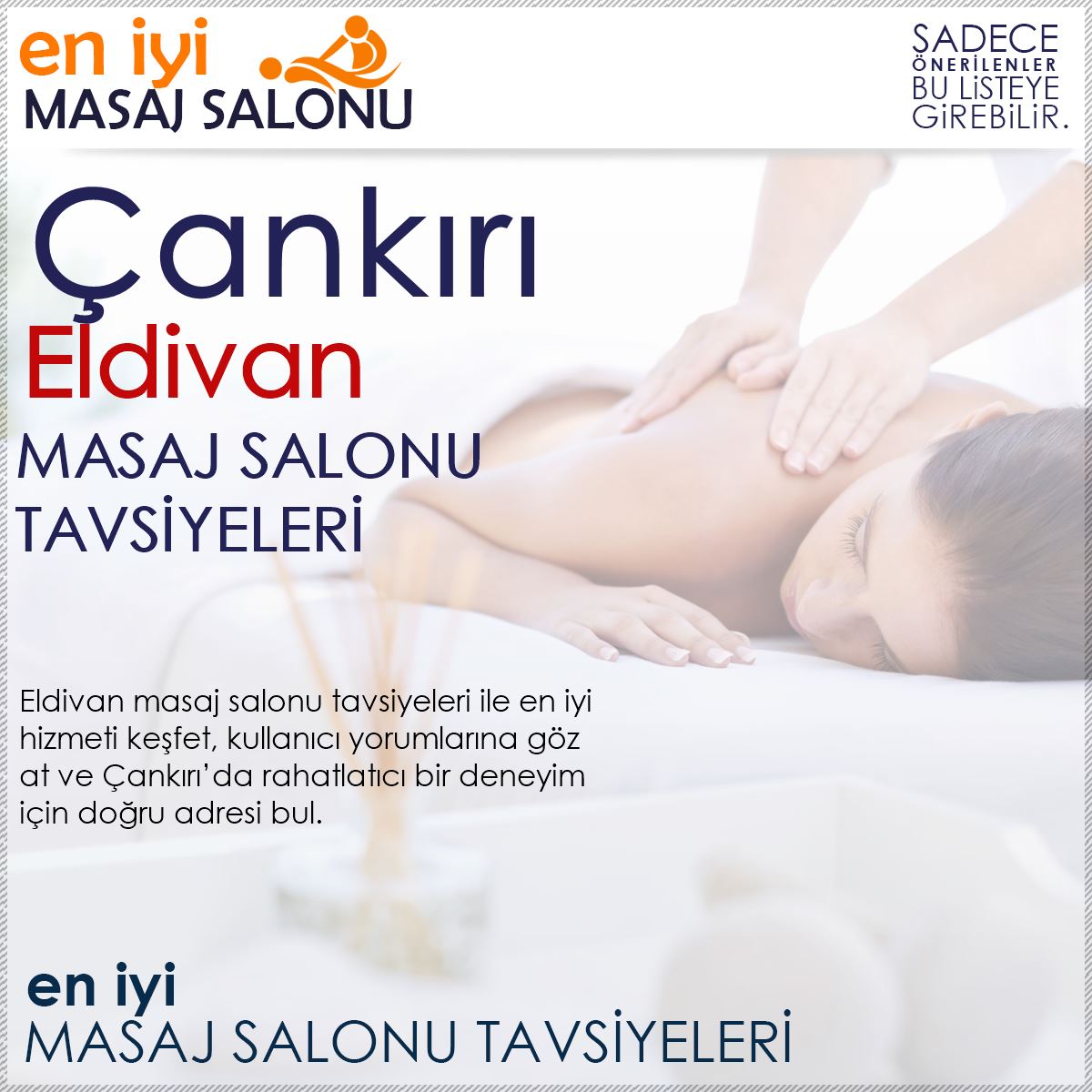 Eldivan Masaj Salonu Tavsiyeleri