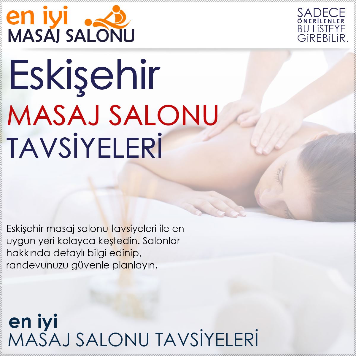 Eskişehir Masaj Salonu Tavsiyeleri