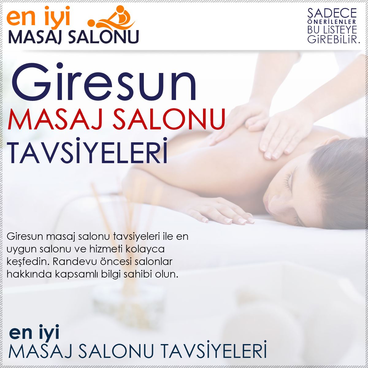 Giresun Masaj Salonu Tavsiyeleri