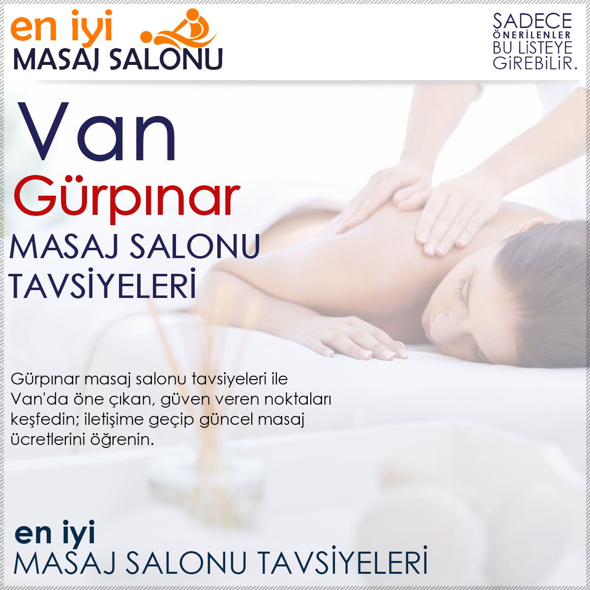 Gürpınar Masaj Salonu Tavsiyeleri