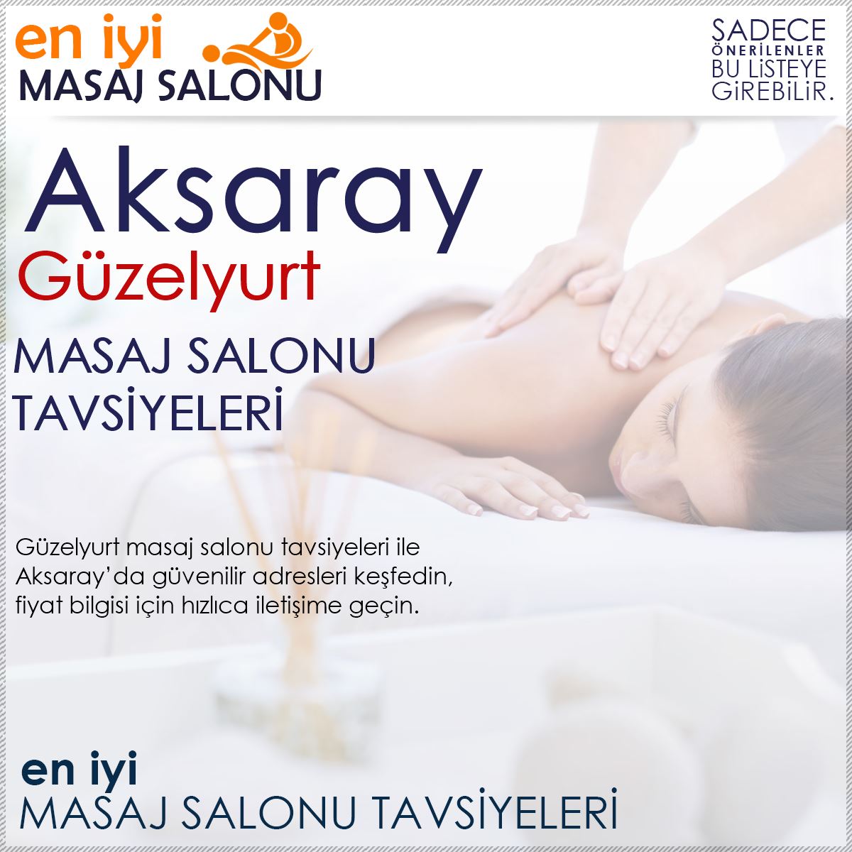 Güzelyurt Masaj Salonu Tavsiyeleri