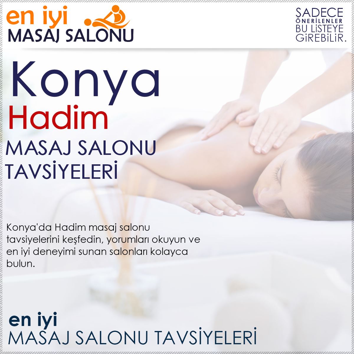 Hadim Masaj Salonu Tavsiyeleri