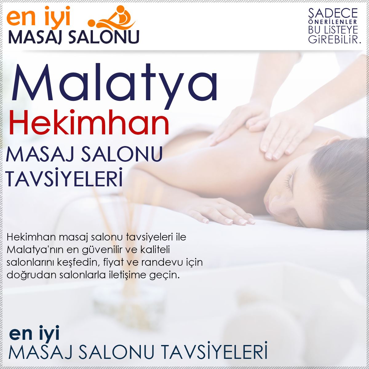 Hekimhan Masaj Salonu Tavsiyeleri