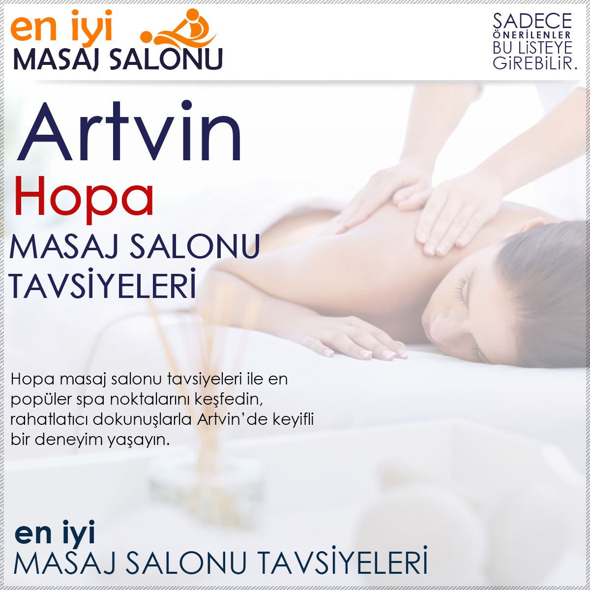 Hopa Masaj Salonu Tavsiyeleri