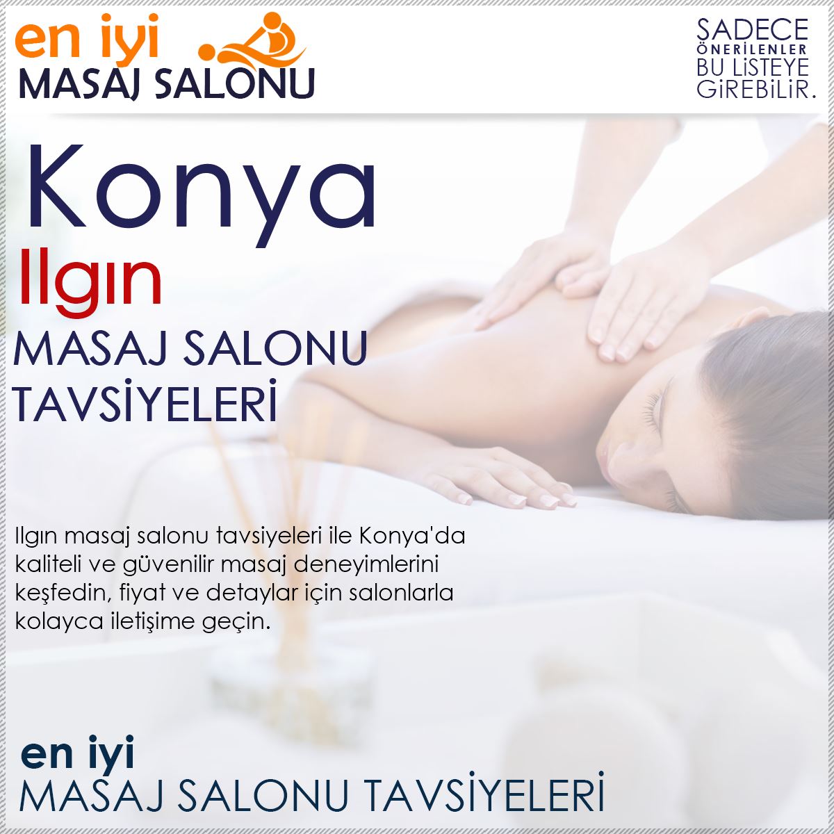 Ilgın Masaj Salonu Tavsiyeleri