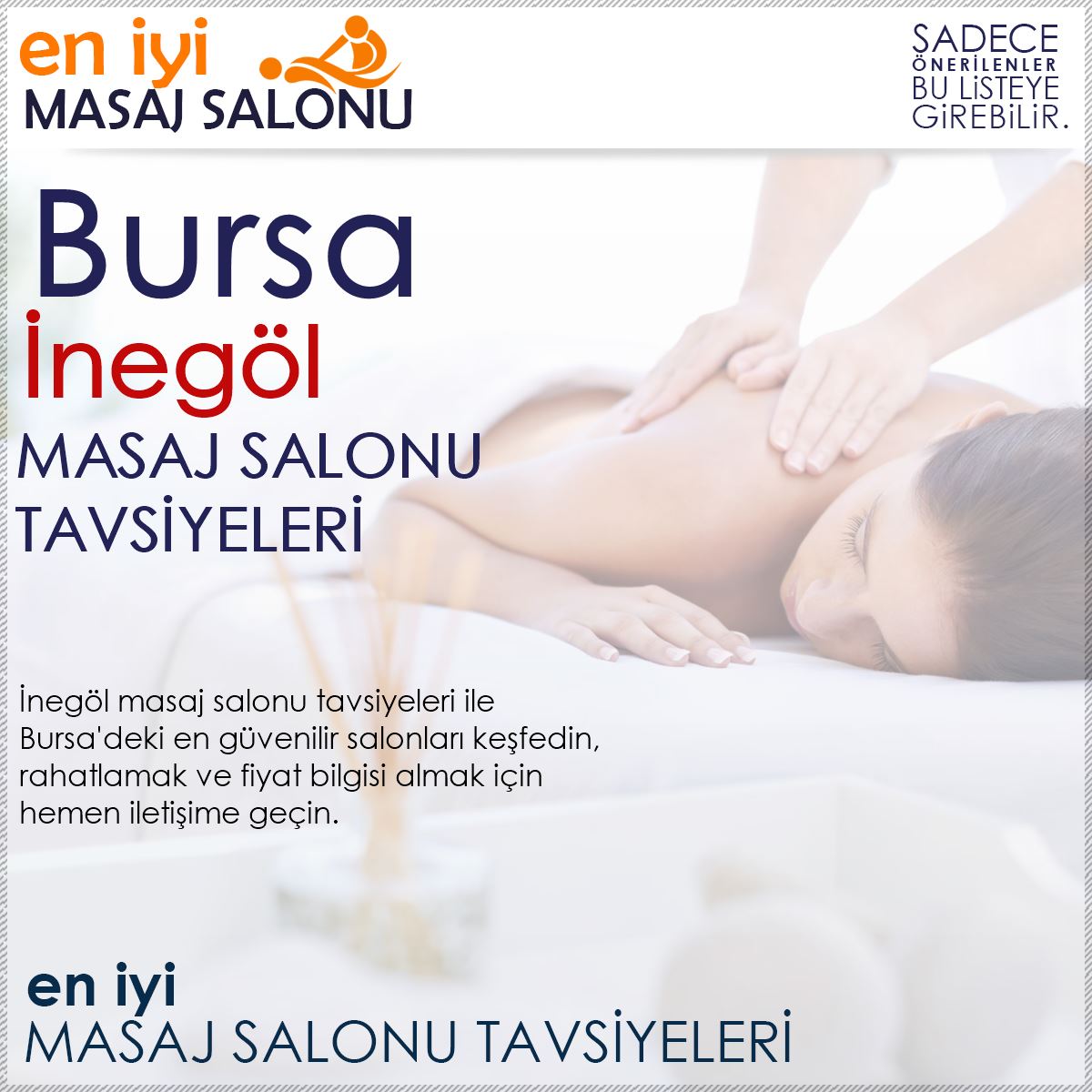 İnegöl Masaj Salonu Tavsiyeleri