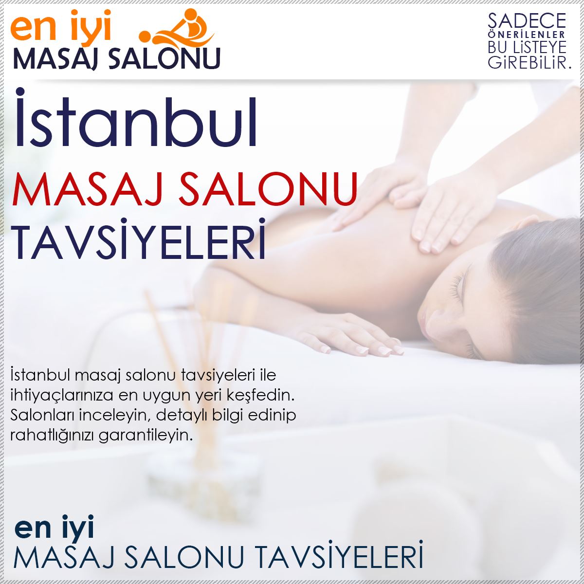 İstanbul Masaj Salonu Tavsiyeleri