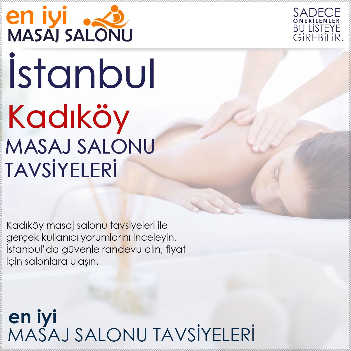 Kadıköy Masaj Salonu Tavsiyeleri