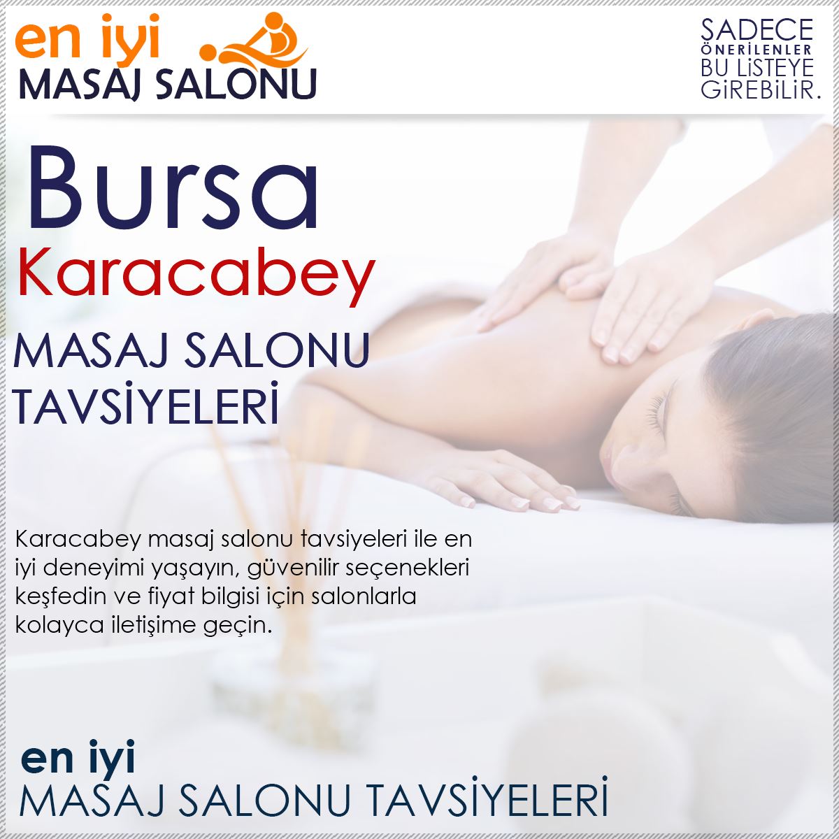 Karacabey Masaj Salonu Tavsiyeleri