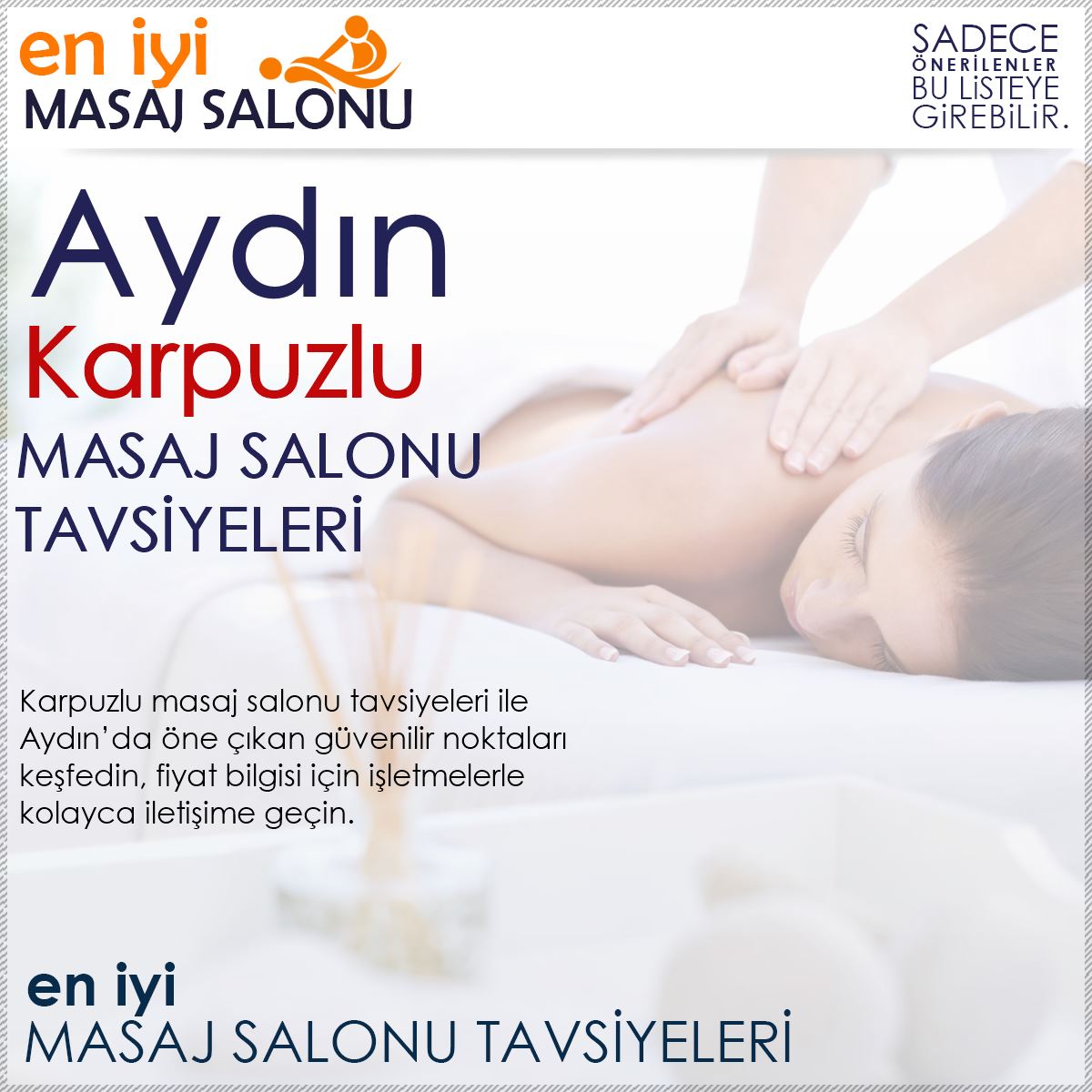 Karpuzlu Masaj Salonu Tavsiyeleri