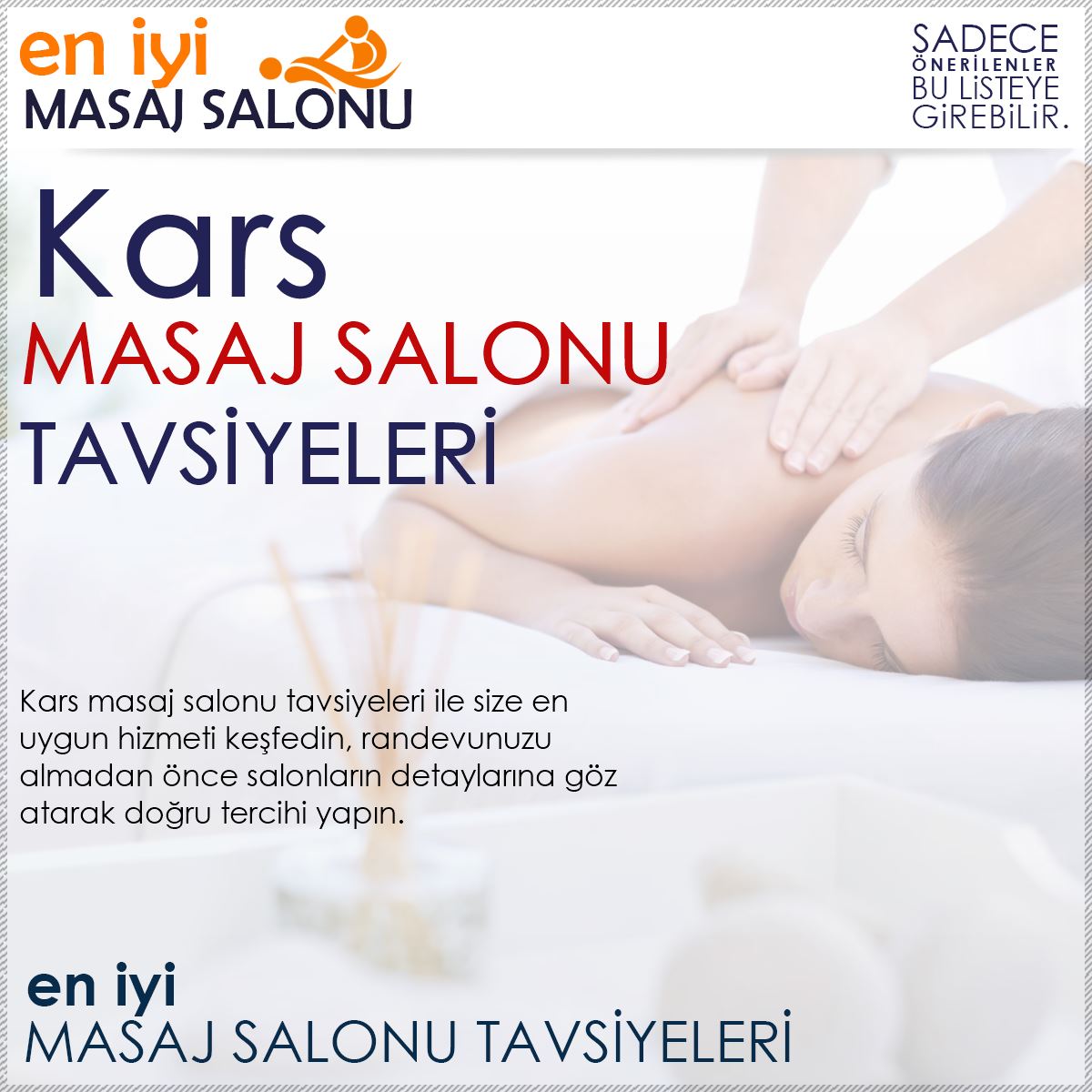 Kars Masaj Salonu Tavsiyeleri