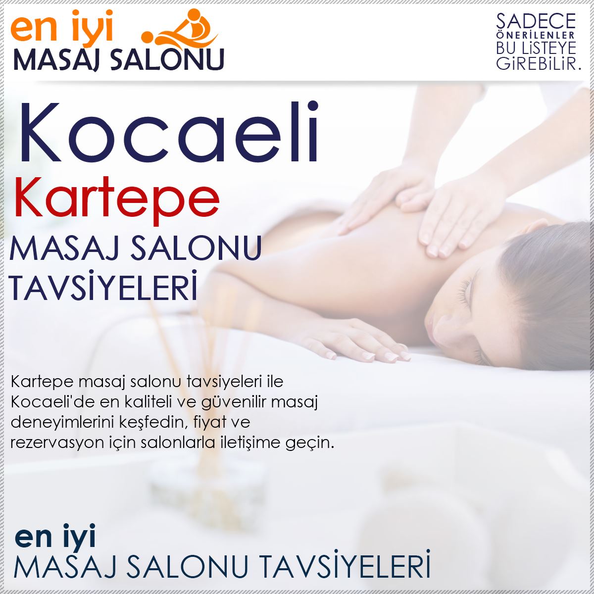 Kartepe Masaj Salonu Tavsiyeleri