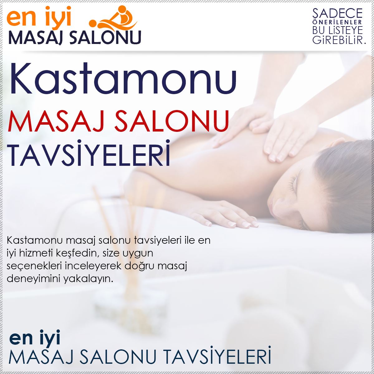 Kastamonu Masaj Salonu Tavsiyeleri