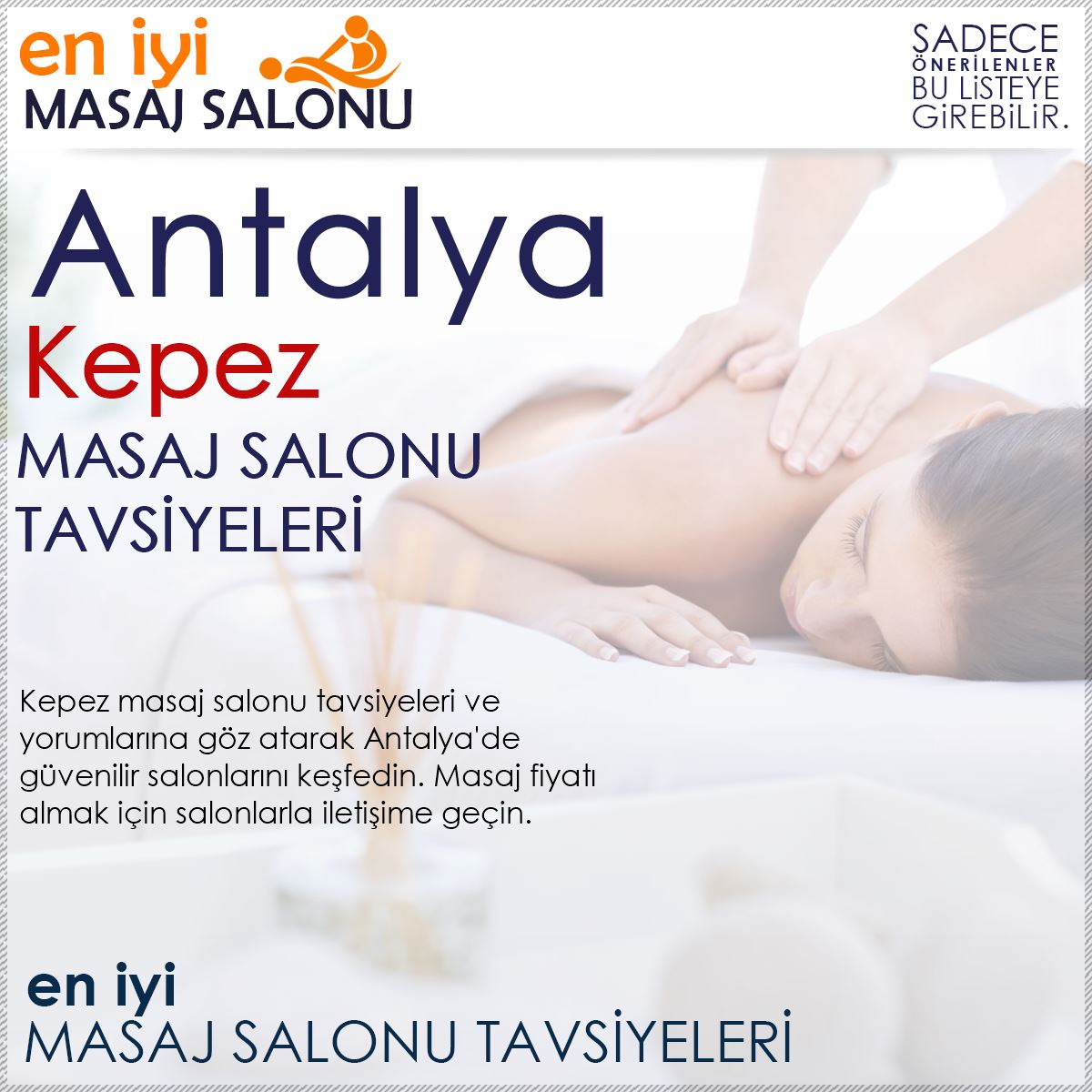 Kepez Masaj Salonu Tavsiyeleri