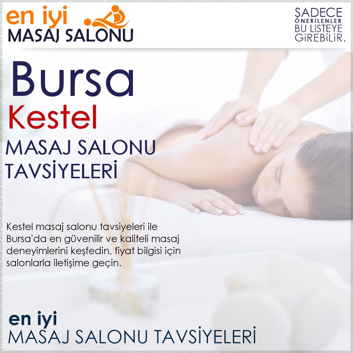 Kestel Masaj Salonu Tavsiyeleri