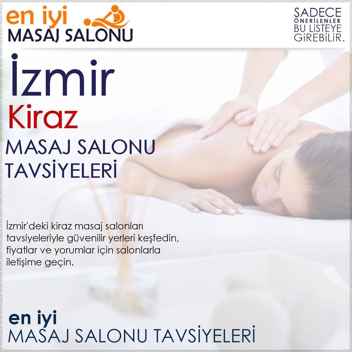 Kiraz Masaj Salonu Tavsiyeleri