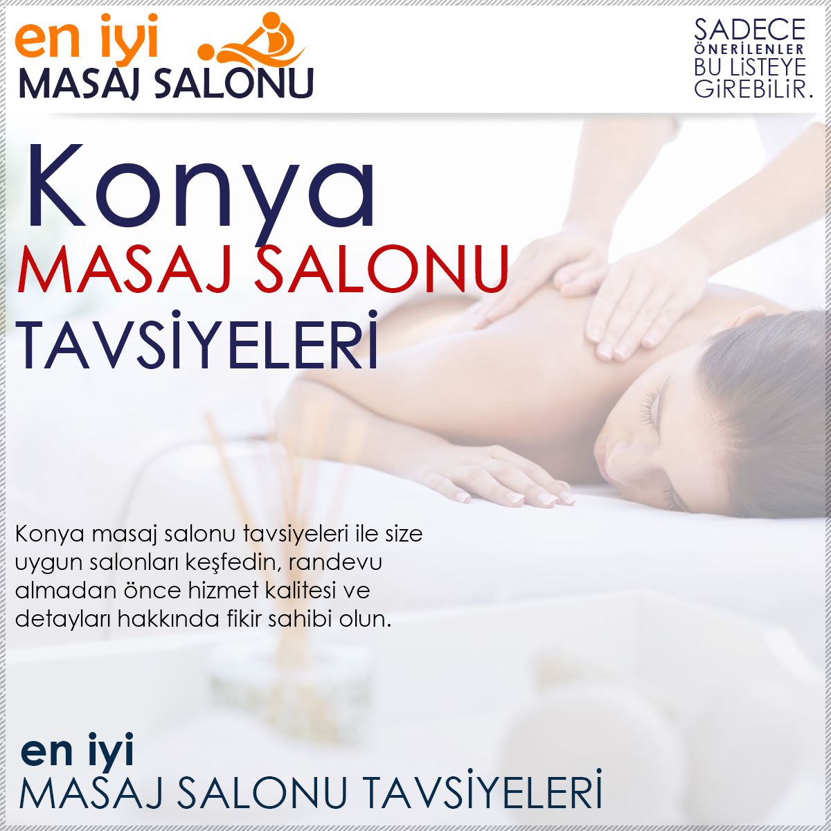 Konya Masaj Salonu Tavsiyeleri
