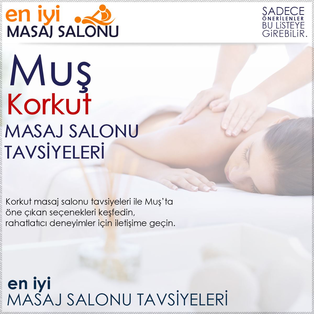 Korkut Masaj Salonu Tavsiyeleri