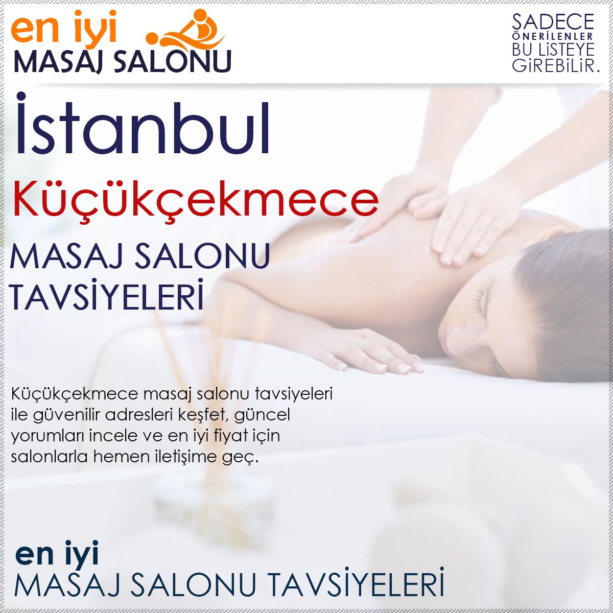 Küçükçekmece Masaj Salonu Tavsiyeleri