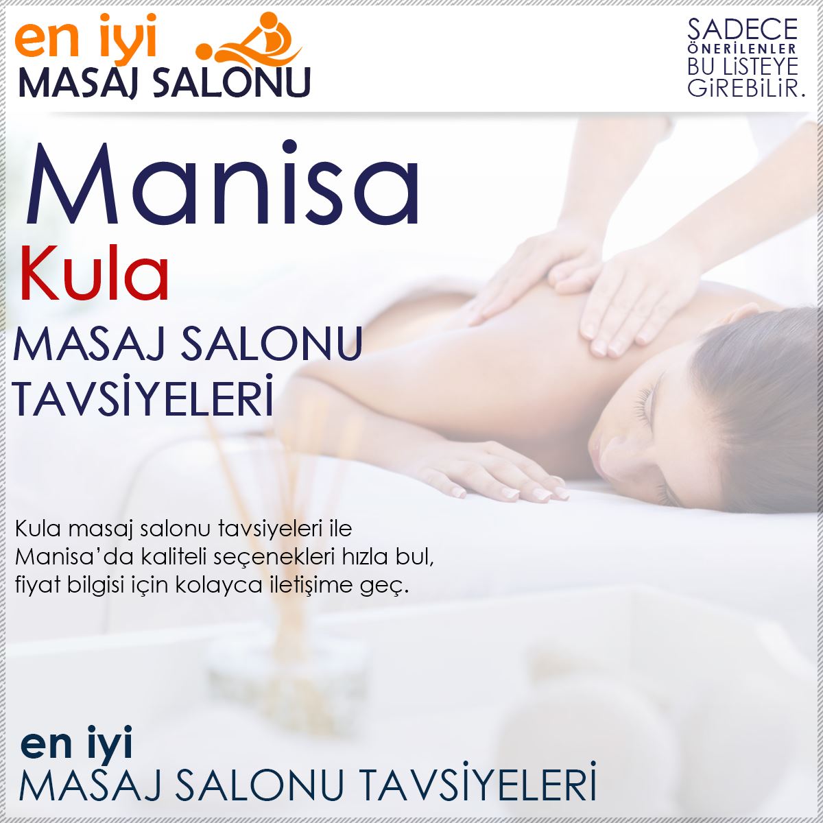 Kula Masaj Salonu Tavsiyeleri