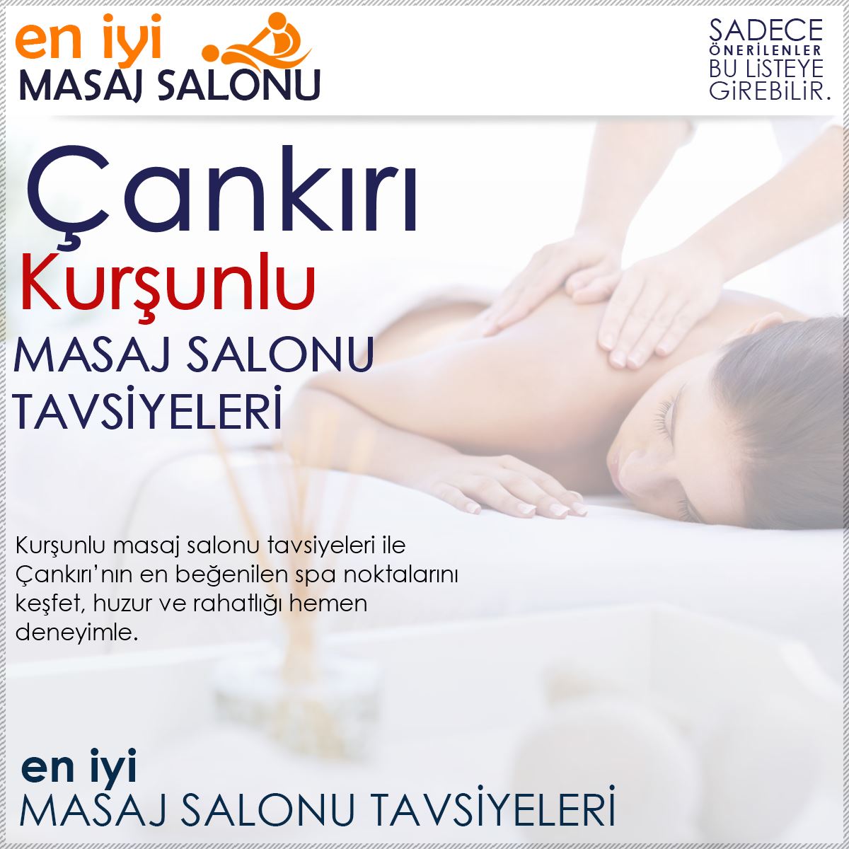 Kurşunlu Masaj Salonu Tavsiyeleri