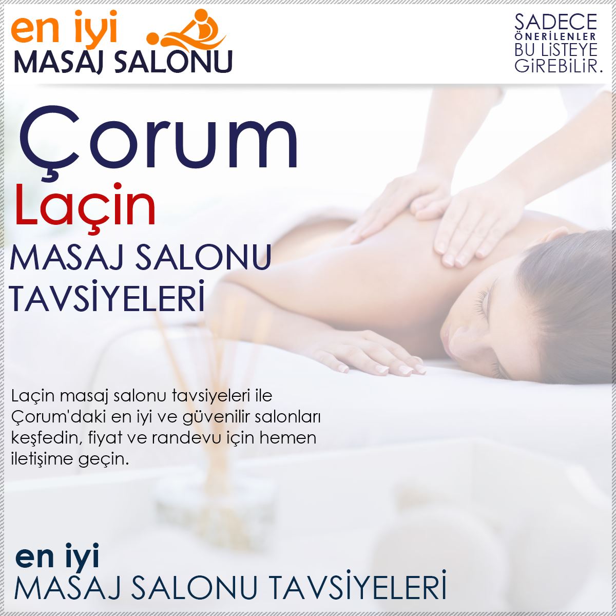 Laçin Masaj Salonu Tavsiyeleri
